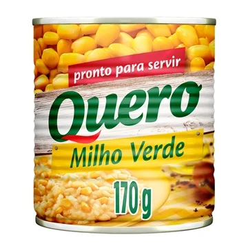 Milho Verde Quero 170g - Embalagem com 24 Unidades